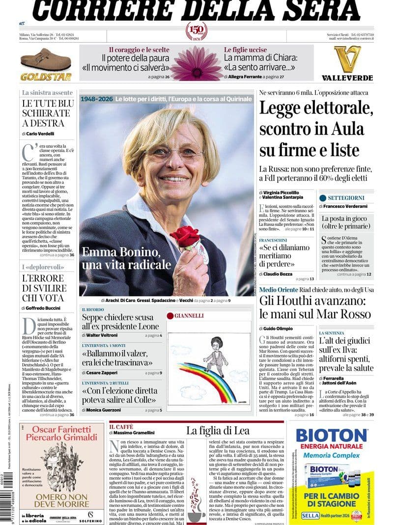 Il Corriere Della Sera - 12 September 2026 [IT]