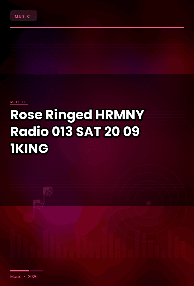 Rose_Ringed-HRMNY_Radio_013-SAT-20-09-2026-1KING