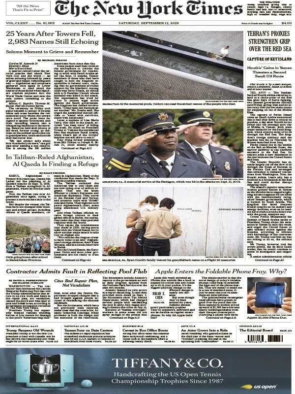 The New York Times International - 12/13 September 2026