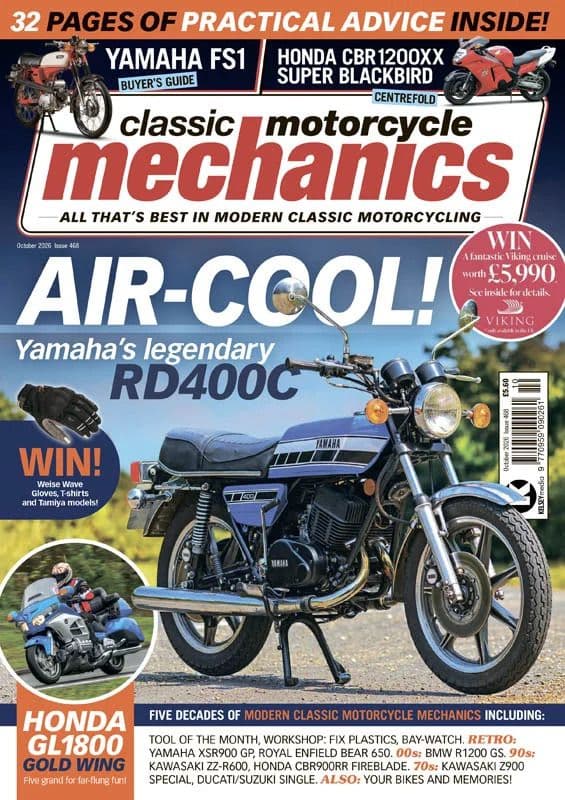 Classic Motorcycle Mechanics - October 2026