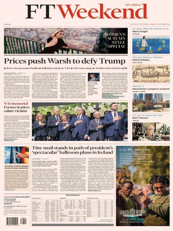 Financial Times USA - 12 September 2026