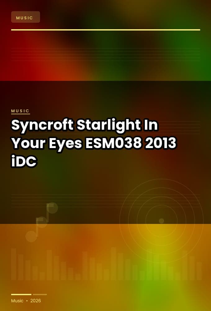 Syncroft_-_Starlight_In_Your_Eyes-_ESM038_-WEB-2013-iDC