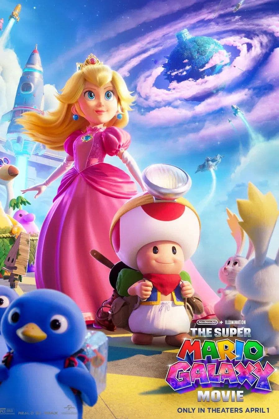 The Super Mario Galaxy Movie 2026 1080p BluRay DoVi HDR10 TrueHD Atmos 7 1 x265-GeneMige